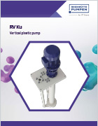 Vertical Plastic Pump RVKu