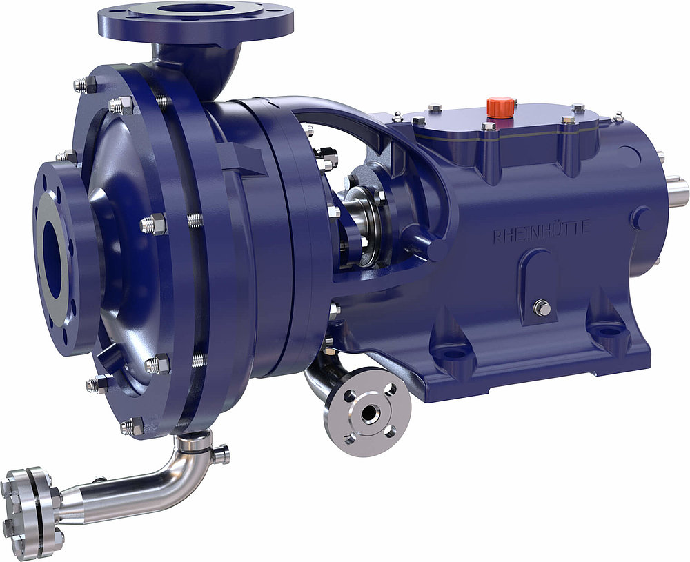 Rheinhütte Pumpen Pump Typ RCE - Chemical centrifugal pump in metal