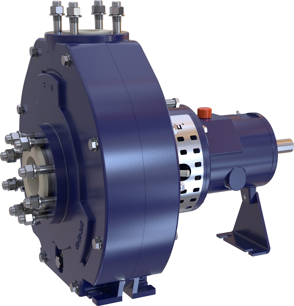 Rheinhütte Pumpen Pump Typ RCNKu+ – Standardized chemical pump in plastic
