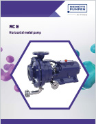 Horizontal metal pump RCE